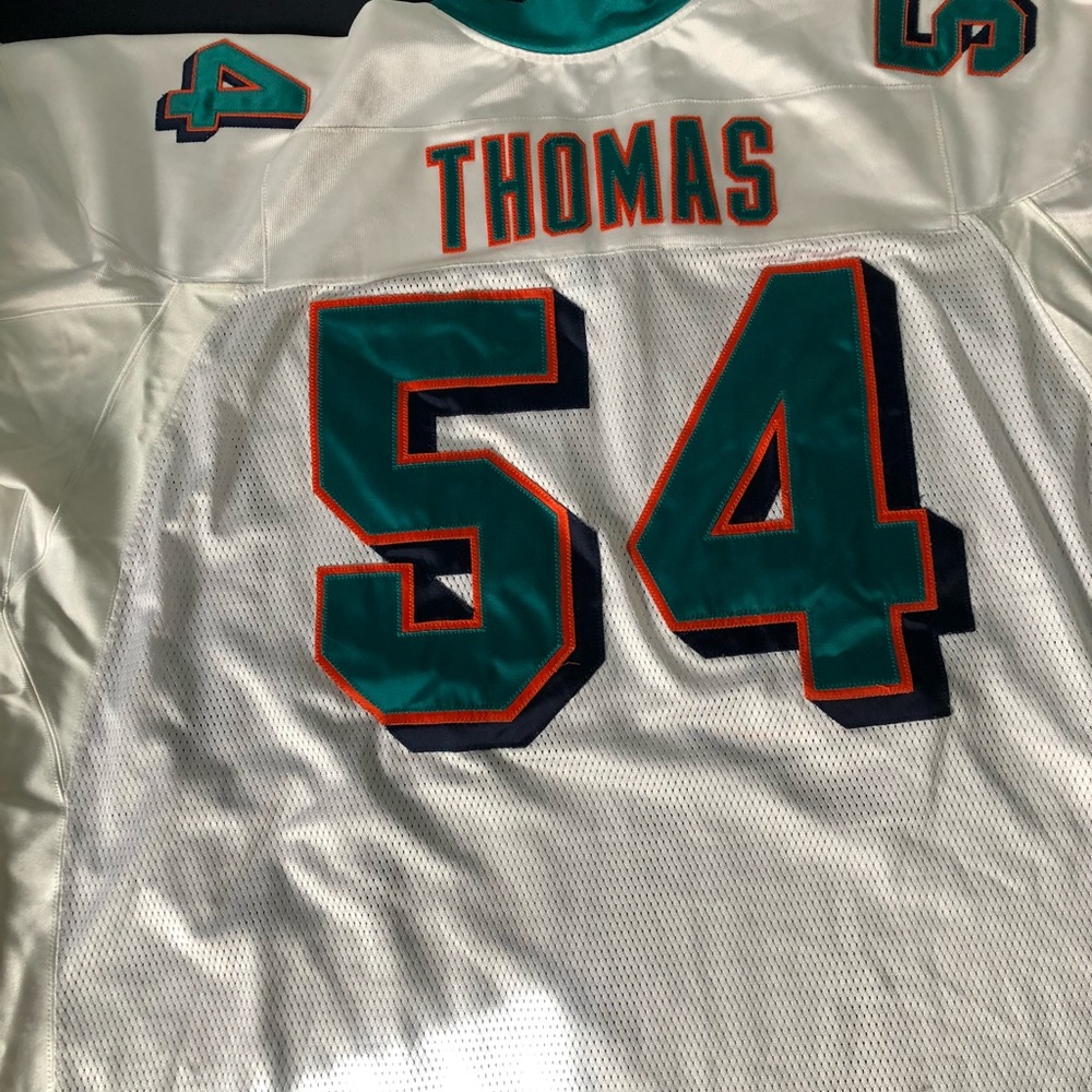 Throw back Zach Thomas Reebok jersey